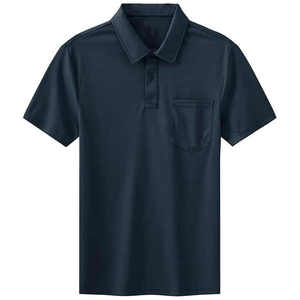 Polo transpirable de algodón 100% para hombre, ropa deportiva, ropa informal de secado rápido, camiseta Polo de verano - Product Image 4