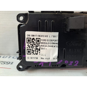CLIMATE COMMANDI FORD EcoSport Series MN1T-18C612-HD YYJD (12>) - Product Image 6