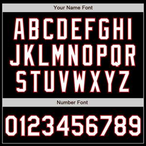 Custom <b>Black</b> <b>Red</b>-White Bomber <b>Varsity</b> Letterman Zipper <b>Jacket</b> Windbreaker Streetwear Vintage Men's <b>Varsity</b> <b>Jacket</b> - Product Image 3