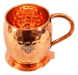 copper tumbler handcrafted for pure <b>water</b> drinking Ayurvedic detox and home decor collection - Product Image 2
