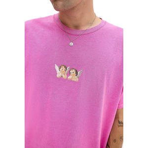 Camiseta de Hombre al por Mayor, Lavada al Ácido, Vintage, Personalizada, Extra Grande, de Algodón 100%, Estampada - Product Image 4