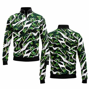 Chaqueta de sudor con cremallera de cuarto personalizada de alta calidad para hombres y mujeres, ropa deportiva para jóvenes, jersey de equipo de secado rápido - Product Image 4
