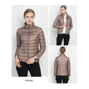 Chaqueta Acolchada de Poliéster para Mujer al por Mayor |   Abrigo de Invierno con Cierre de Cremallera |   Fabricante OEM ODM - Product Image 6