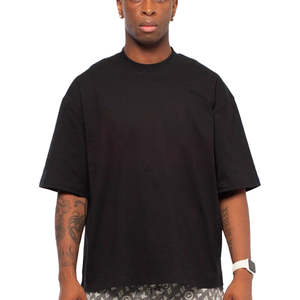 Camiseta pesada de algodón/poliéster Tela de lona Premium Durable Secado rápido y transpirable para uso en exteriores y en el trabajo - Product Image 2