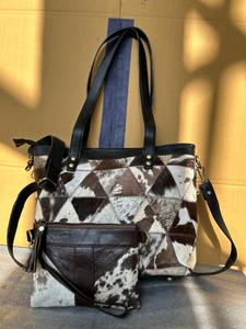 Nuevo estilo Real hecho a mano pelo en piel de piel oculta bolso de noche para mujer y pelo elegante en ocultar bolso de mano lindos conjuntos combinados - Product Image 4