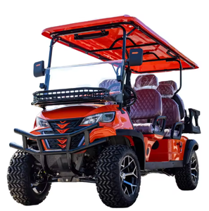 Meilleures ventes Voiturette de golf électrique 6 places haute puissance homologuée pour la route avec batterie au lithium Prête à être expédiée - Product Image 1