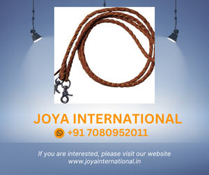 Cepillo de cuero trenzado con puntas a presión, accesorio con tijeras - Product Image 2