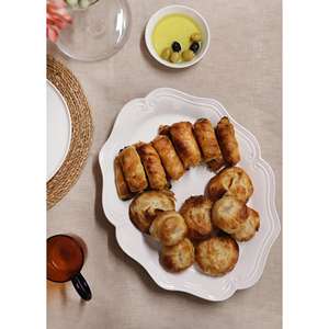 Grande จานเสิร์ฟสีขาว, จาน GRD0008และจานขนาด41x32ซม. - Product Image 3