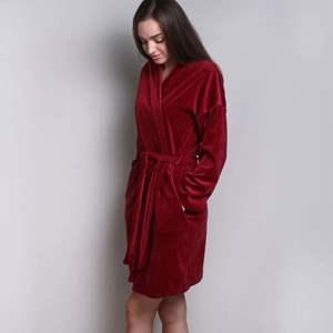 Womens Summer Bathrobe <b>Coats</b> - <b>Lightweight</b> and Breathable - Ideal for Lounging and Casual Wear - Product Image 2