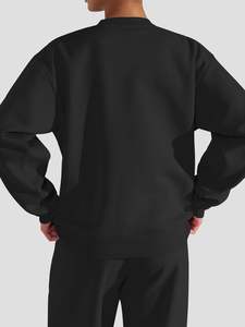 Tenues amples surdimensionnées deux pièces pour femmes pulls et pantalons survêtements ensembles de salon - Product Image 2