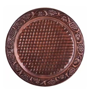 Top Selling Wholesale Metal <b>Charger</b> Plate Traditional Serve-Ware for Dinner Tables Home Kitchen Decor Top Trending <b>Charger</b> Plate - Product Image 2