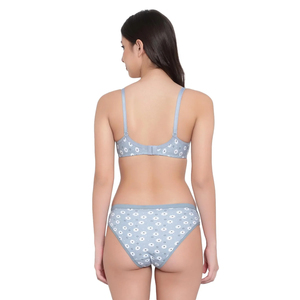 Ensemble de sous-vêtements pour femme Ensembles soutien-gorge et slip Culotte sans couture confortable Tissu doux Ensemble soutien-gorge grande taille - Product Image 3