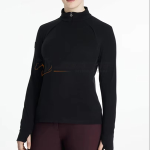 Sudadera ecuestre funcional para mujer, puente de equitación a prueba de viento, ropa de entrenamiento de calidad, puente de equitación para mujer - Product Image 1