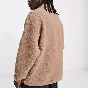 Sudaderas Personalizadas Cálidas y Ligeras de Fábrica con Media Cremallera, Sudaderas con Cierre en el Cuello para Hombre, Algodón de Alta Calidad para Hombre - Product Image 5