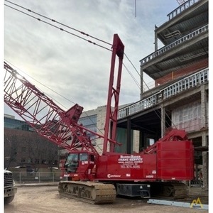 Grúa sobre orugas Manitowoc 14000 de 220 toneladas con pluma de celosía para construcción en venta - Product Image 6