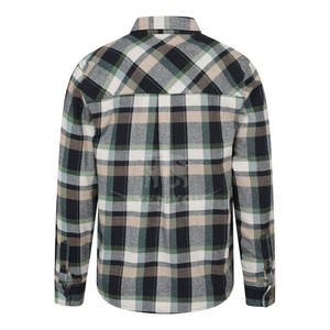 Camisa de Franela Cepillada Premium, Material Transpirable y Cálido, Patrón Clásico a Cuadros, Corte Relajado, Ideal para Salidas - Product Image 2