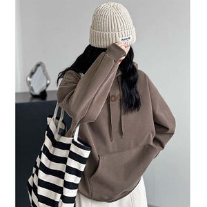 Último diseño Venta caliente mujeres pulóver sudaderas con capucha mujer Otoño Invierno mujeres sudaderas con capucha mujeres Crop Top pulóver sudaderas con capucha - Product Image 3