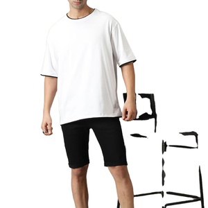 Camiseta de Hombre de Alta Calidad con Empaque y Logotipo Personalizados, Estilo Urbano, Colección de Verano, Camiseta de Hombre, Camisetas Extra Grandes - Product Image 4