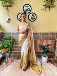 Nuevo diseñador de la mejor calidad con relleno de chinón, secuencia de trabajo, Saree, fabricante de blusa de Surat, India, novedad en línea, desi indio - Product Image 4