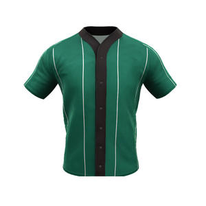 Uniforme de baseball en gros, logo personnalisé, respirant, dernier design, tissu polyester de haute qualité, séchage rapide - Product Image 3
