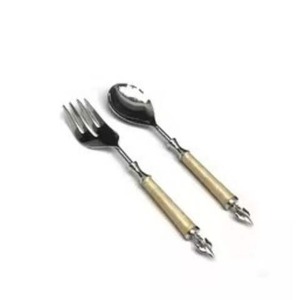 Metal <b>Salad</b> <b>Server</b> for Serving <b>Salad</b> New Look Metal Flatware Set Stainless Steel <b>Salad</b> <b>Server</b> For Home Hotel Kitchenware Usage - Product Image 6
