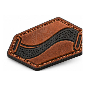 Écussons en cuir personnalisés, étiquettes à coudre personnalisées, badges décoratifs pour chapeaux, accessoires de mode et marquage personnalisé - Product Image 2