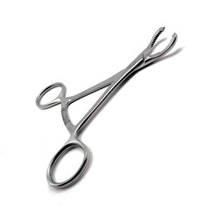 Pinzas de Reducción de Acero Inoxidable de Alta Calidad, Pinzas Manuales para Sujetar Huesos, Instrumento Quirúrgico de Metal con Acabado Mate - Product Image 4