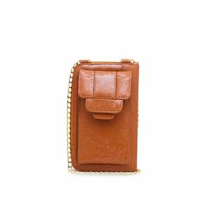 Brown PVC Casual <b>Cosmetic</b> Pouch Eco-Friendly <b>Large</b> Capacity Zipper <b>Bag</b> Water Resistant and Durable Case Case P97472 - Product Image 3