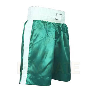 Pantalones Cortos de MMA de Satén Transpirable Antiarrugas de Primera Calidad, Cintura Elástica, Servicio OEM, Embalaje Personalizado, Última Moda - Product Image 5