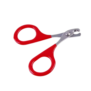 ที่ตัดเล็บด้ามไม้สีแดงสำหรับสุนัขและแมวที่ตัดขนสัตว์เลี้ยงดูแลรักษาเล็บ - Product Image 1