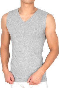 Nouveaux débardeurs pour hommes grande taille respirants, tricotés en 100% coton, sportifs, fitness, musculation, débardeurs pour hommes grande taille - Product Image 5