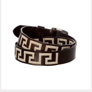 Cinturón de Polo con logotipo personalizado de alto rendimiento para cinturones de Polo de equitación estrella clásica ecuestre cinturones de cuero genuino - Product Image 1