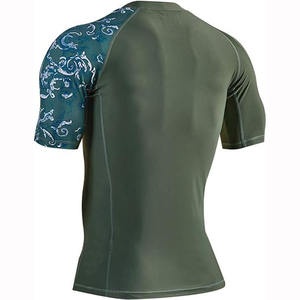 OEM Fabricante Hombres Rash Guard Outdoor Sportswear Impresión 3D Sublimación Compresión Mangas largas MMA Equipo de compresión - Product Image 6