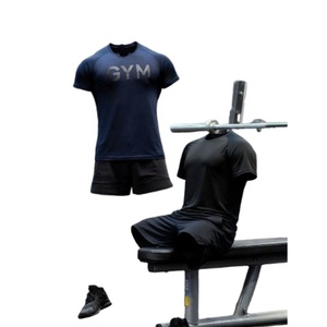Camiseta Deportiva de Gimnasio para Hombre, Franela de Alta Calidad, 100% Poliéster, Transpirable, de Secado Rápido, Antiarrugas, Ecológica, Estampado Veraniego - Product Image 5