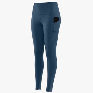 Leggings de compression pour femmes, taille haute, élastique, coupe ajustée, écologiques, légers, respirants, longueur intégrale, uni, taille plus - Product Image 2