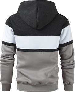 เสื้อมีฮู้ดโอเวอร์ไซส์สำหรับผู้ชายผ้าคอตตอน GSM 400เสื้อสวมหัวผ้าฟลีซไหล่ซับในผ้าเย็บปักตามสั่งให้ความอบอุ่น - Product Image 5