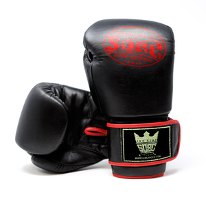 Guantes de boxeo de Entrenamiento Personalizados negros Mejor diseño Kickboxing MMA Guantes y guantes Muay Thai - Product Image 3