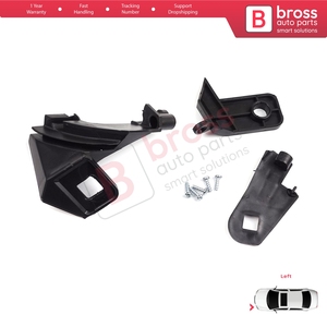 BHL501 Headlight Holder Mount Repair Bracket Tab Set Left Side for Doblo MK2 263 2010-2014 Pre-Facelift 51810672 - Product Image 3