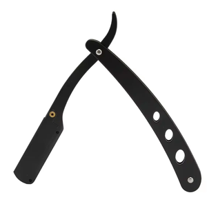 Nueva maquinilla de afeitar de una sola hoja de acero inoxidable de calidad Premium, maquinilla de afeitar profesional para salón - Product Image 2