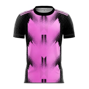 เสื้อฟุตบอลยูนิเซ็กซ์ไล่เฉดสี เสื้อแข่งฟุตบอล ปักโลโก้ ชื่อและหมายเลขผู้เล่น รับผลิตตามสั่ง ขายส่งจำนวนมาก - Product Image 1