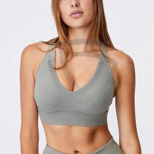Sujetador Deportivo Sin Costuras de Alta Sujeción para Mujer, Poliéster y Spandex de Alta Calidad, Nuevo Estilo Moderno - Product Image 1