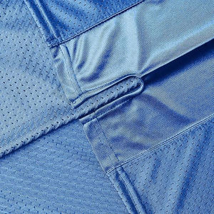 Camiseta de fútbol americano clásica personalizada malla transpirable sublimación Street Soccer Tops pantalones cortos equipo largo Jersey 80 número impreso - Product Image 4