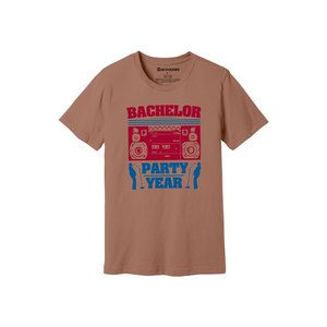 Camiseta personalizable de 100% algodón con 12 temas de fiesta de colores estampado estilo informal patrón 3D 160-180 tela de algodón pesado GSM 100% - Product Image 5