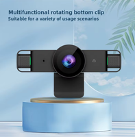 Webcam 4K avec microphone, 8MP, grand angle de 78 degrés, USB 3.0, Plug and Play, directement de l'usine, pour vidéoconférence et diffusion en direct