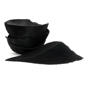 碳化椰子粉批发化工椰子壳水烟全天然黑炭