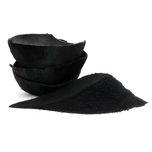 Poudre de noix de coco carbonisée industrie chimique en gros coquille de noix de coco Shisha tout charbon noir naturel