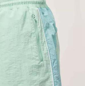 กางเกงขาสั้นผู้ชายแบบวินเทจผ้าซักสไตล์ผ้าฝ้าย - Product Image 5