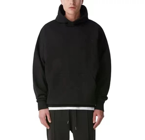 Sweat-shirts pour hommes de haute qualité avec impression en relief, en molleton de coton, à logo personnalisé, vente en gros, streetwear, fabricant de vêtements - Product Image 4