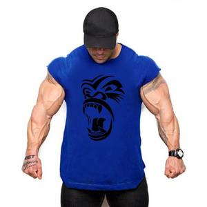 Haute qualité 3D imprimé Gym maillots d'entraînement nouveau personnaliser respirant hommes débardeur Premium décontracté en gros débardeur - Product Image 6