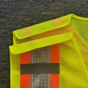 Chaleco de Seguridad Reflectante de Alta Visibilidad, Impermeable, ANSI Clase 1, EN ISO 20471 Clase 2, Múltiples Bolsillos, Ropa de Trabajo de Construcción, Duradero - Product Image 4